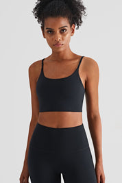 Spaghetti Straps Sports Bra & Leggings Set Activewear by bornfocus