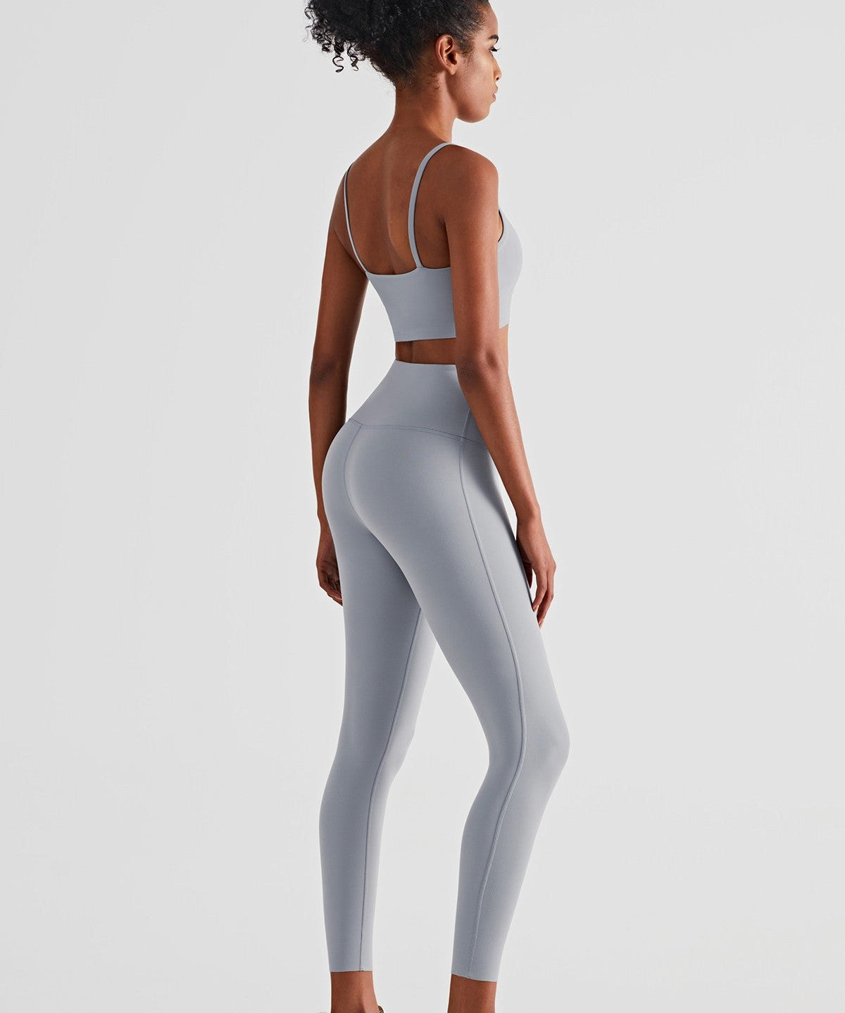 Spaghetti Straps Sports Bra & Leggings Set Activewear by bornfocus
