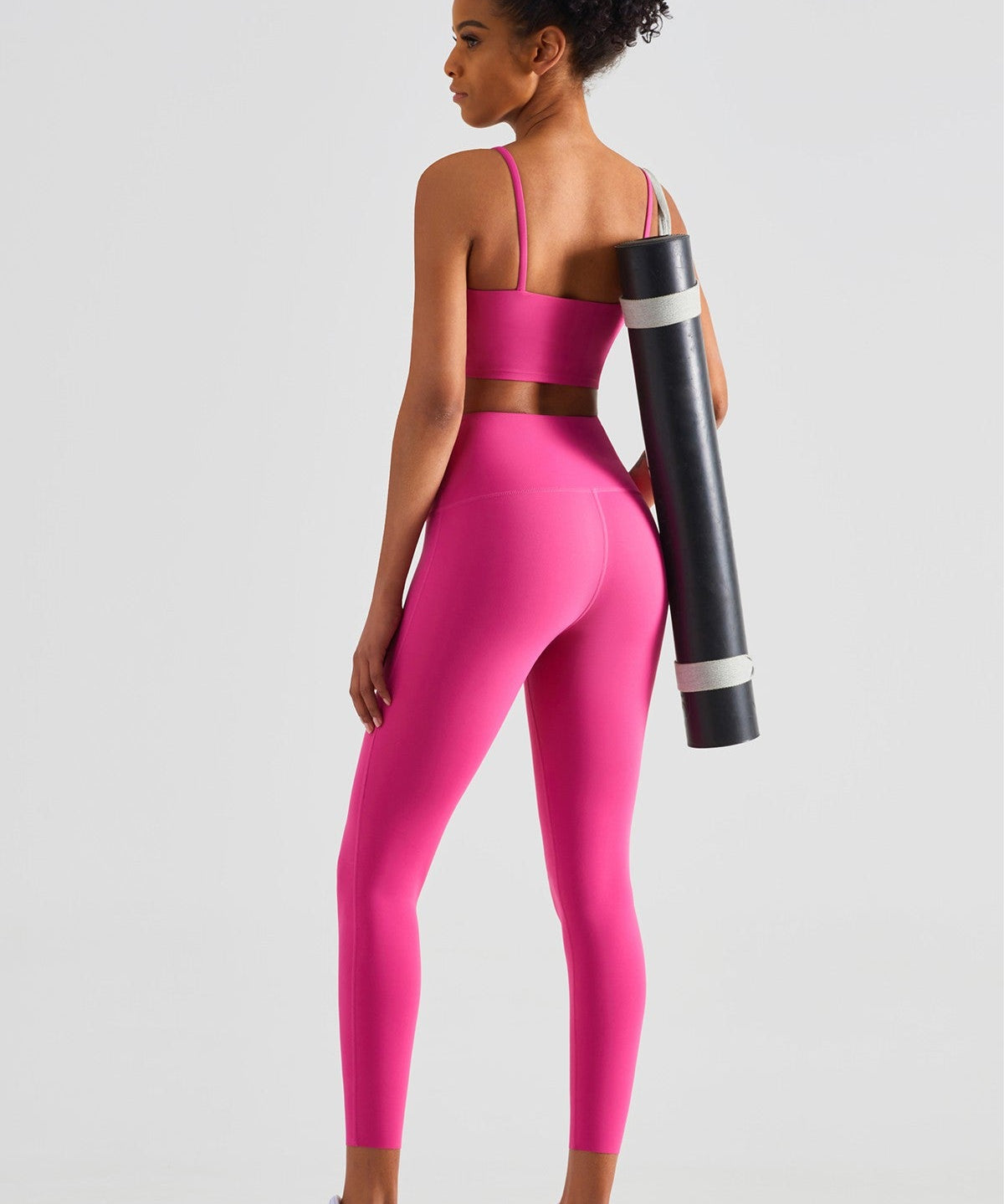 Spaghetti Straps Sports Bra & Leggings Set Activewear by bornfocus