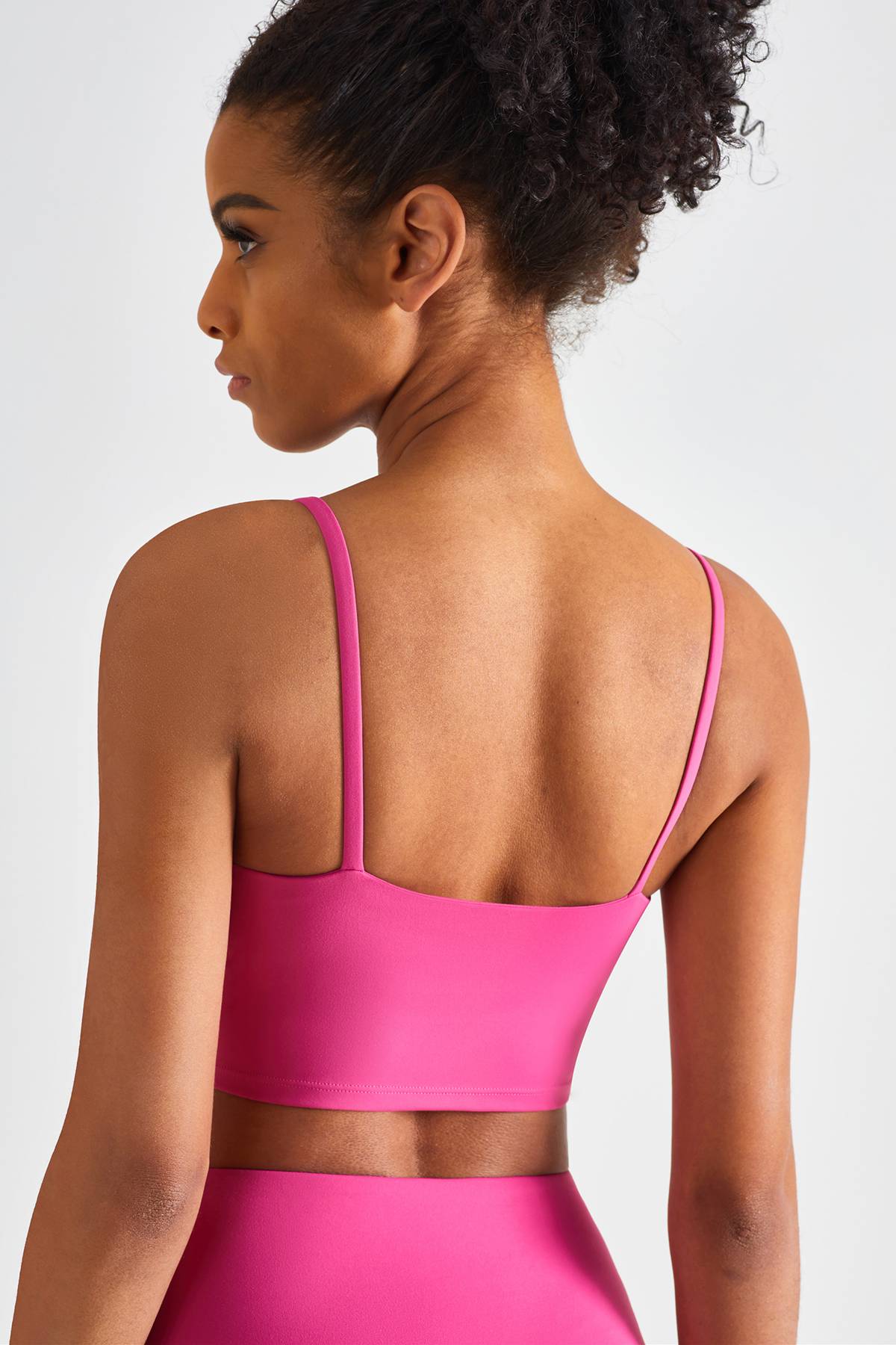 Spaghetti Straps Sports Bra & Leggings Set Activewear by bornfocus