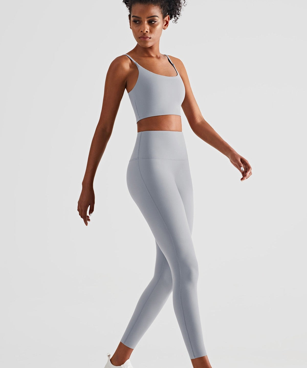Spaghetti Straps Sports Bra & Leggings Set Activewear by bornfocus