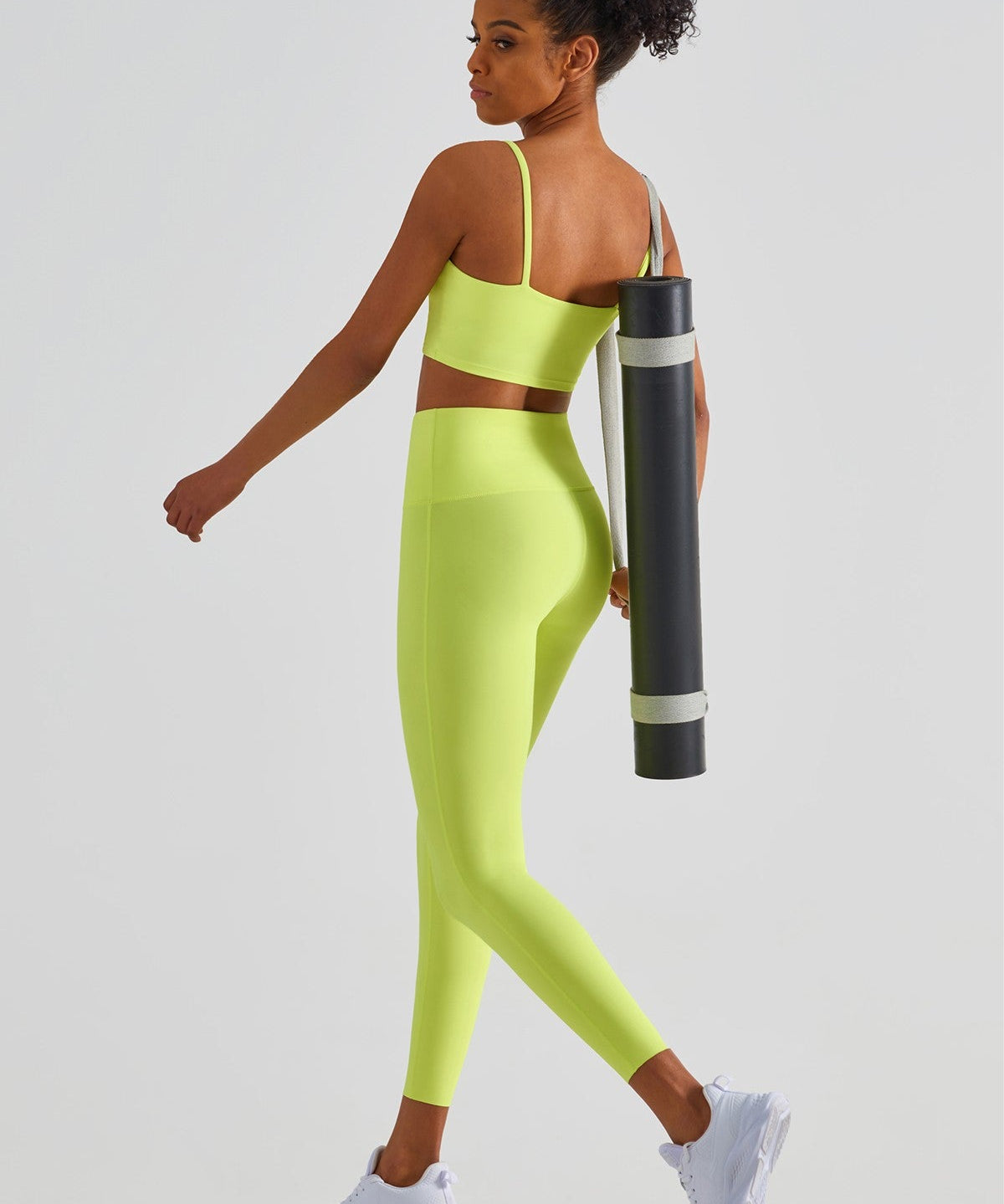 Spaghetti Straps Sports Bra & Leggings Set Activewear by bornfocus