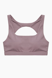 U-Neck Cutout Back Sports Bra by bornfocus