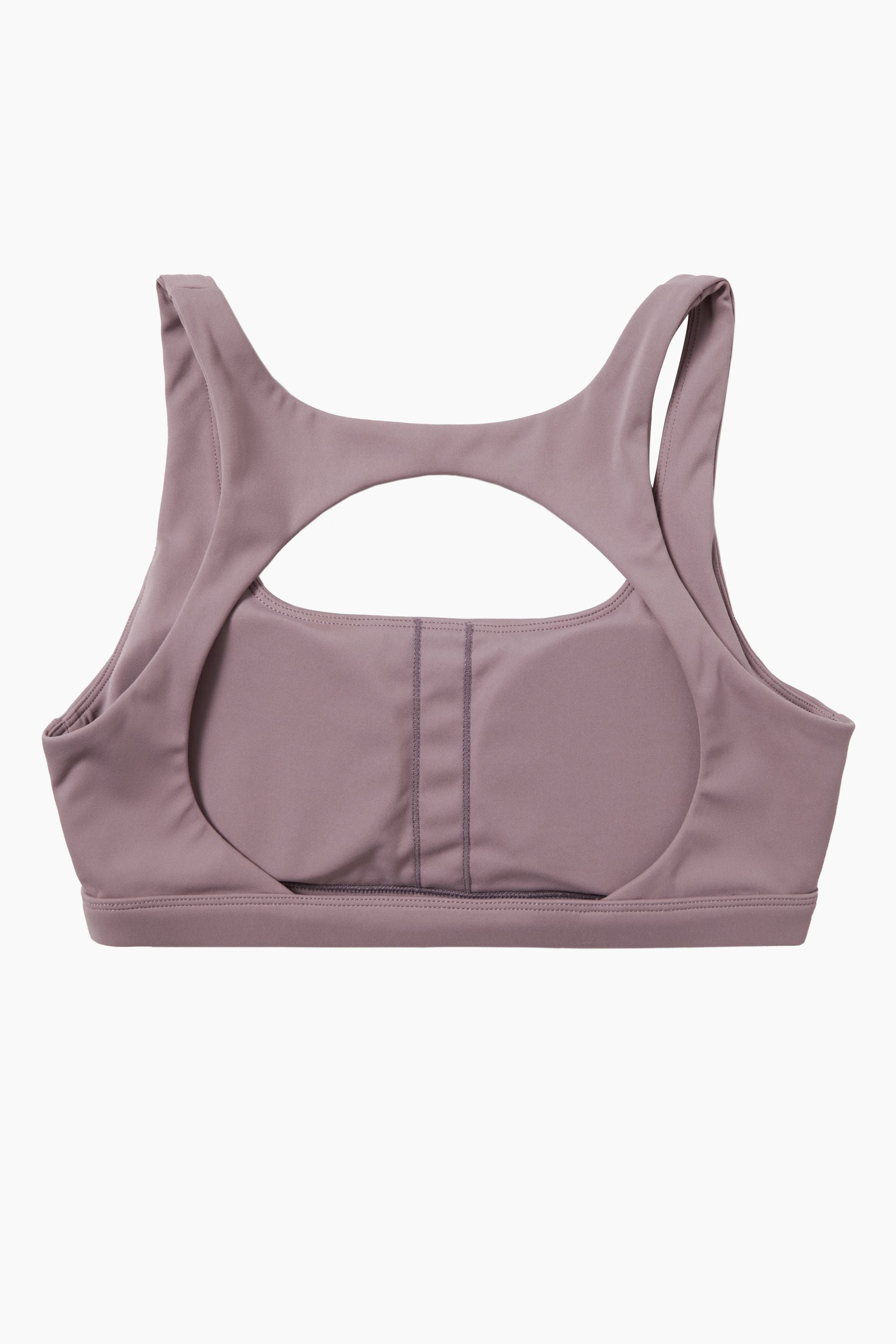 U-Neck Cutout Back Sports Bra by bornfocus