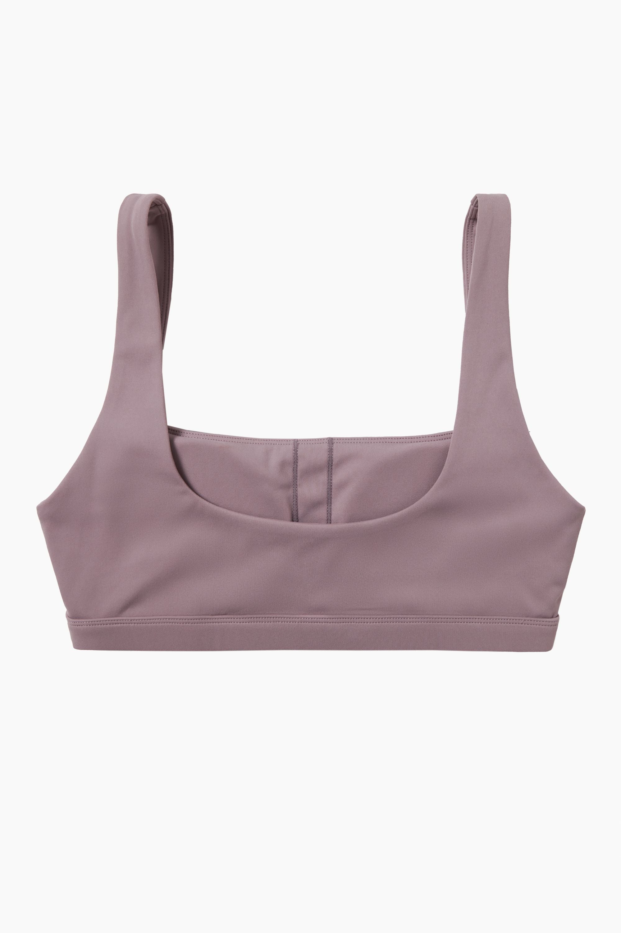 Square-Neck U-Back Sports Bra by bornfocus