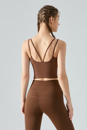 Strappy Back Cami Top by bornfocus