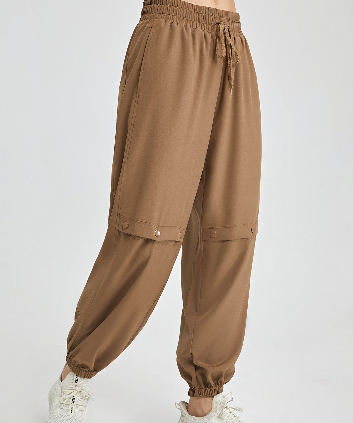 Boyfriend Cargo Pants with Drawstring by bornfocus