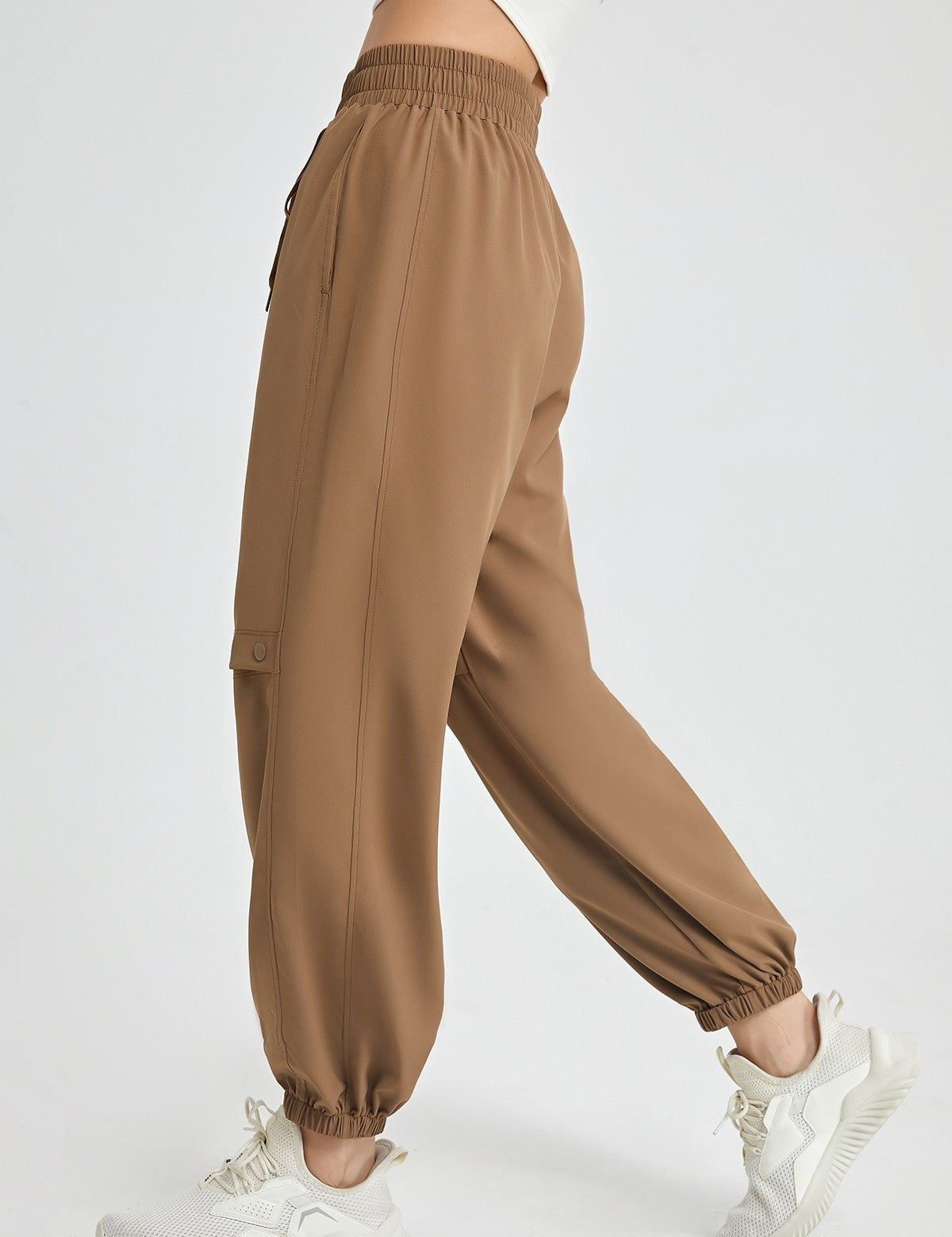 Boyfriend Cargo Pants with Drawstring by bornfocus