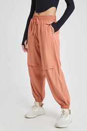 Boyfriend Cargo Pants with Drawstring by bornfocus