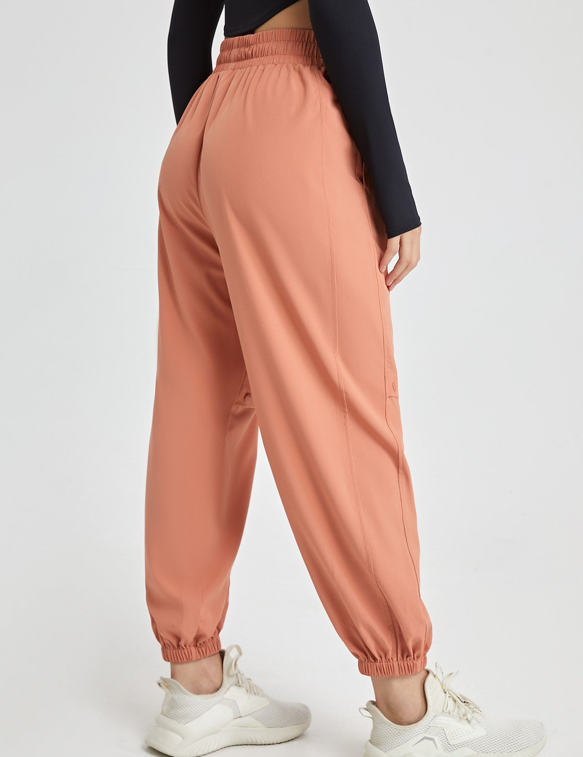 Boyfriend Cargo Pants with Drawstring by bornfocus