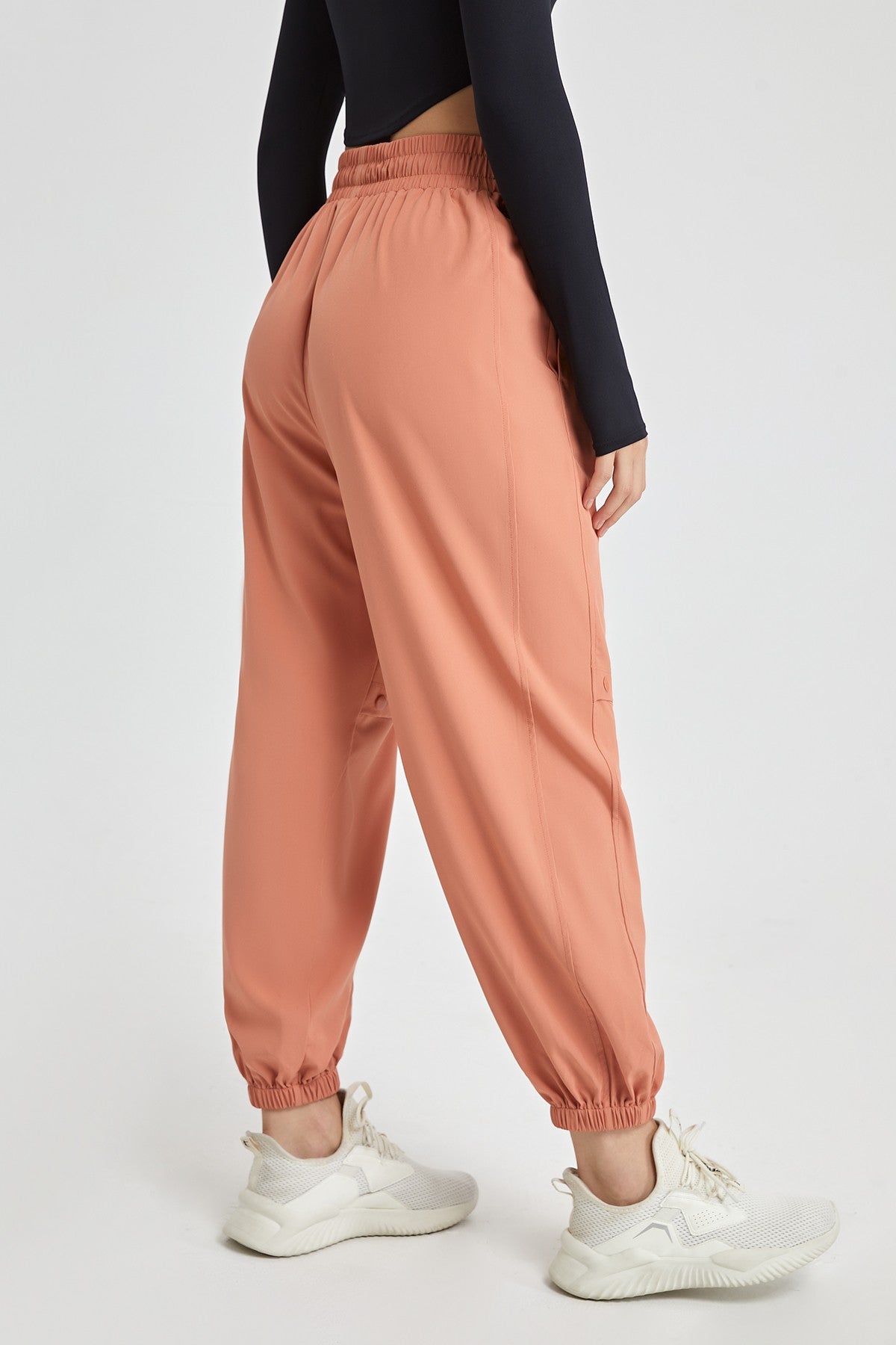 Boyfriend Cargo Pants with Drawstring by bornfocus