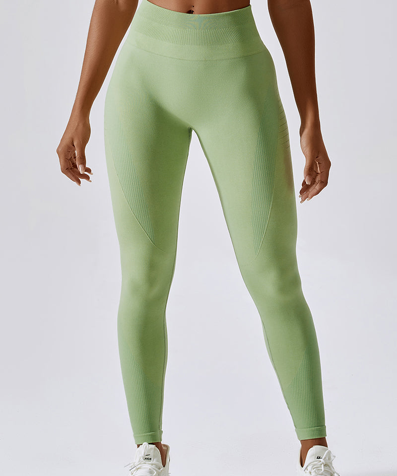 Textured Seamless Scrunch Leggings by bornfocus