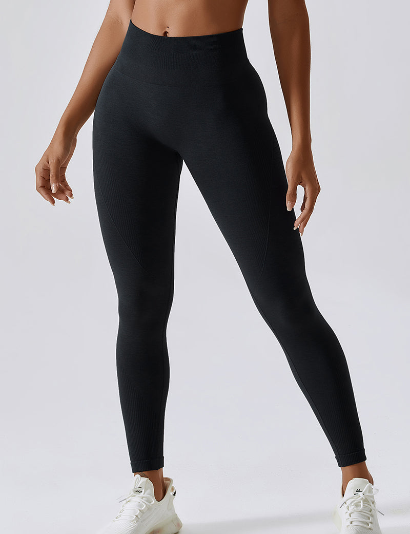 Textured Seamless Scrunch Leggings by bornfocus