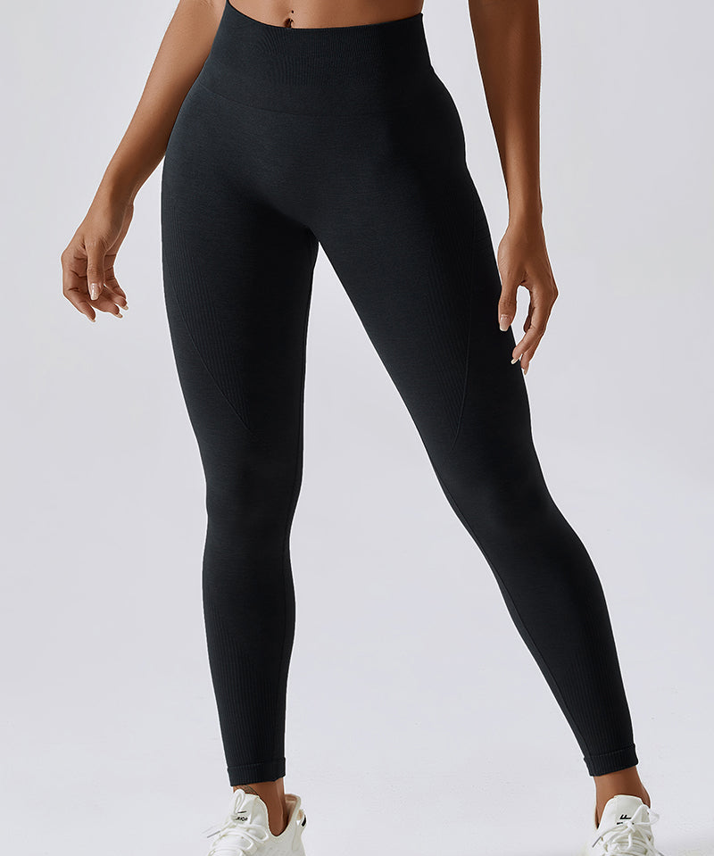 Textured Seamless Scrunch Leggings by bornfocus