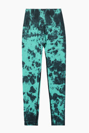 Tie Dye Seamless High-Rise Scrunch Leggings by bornfocus