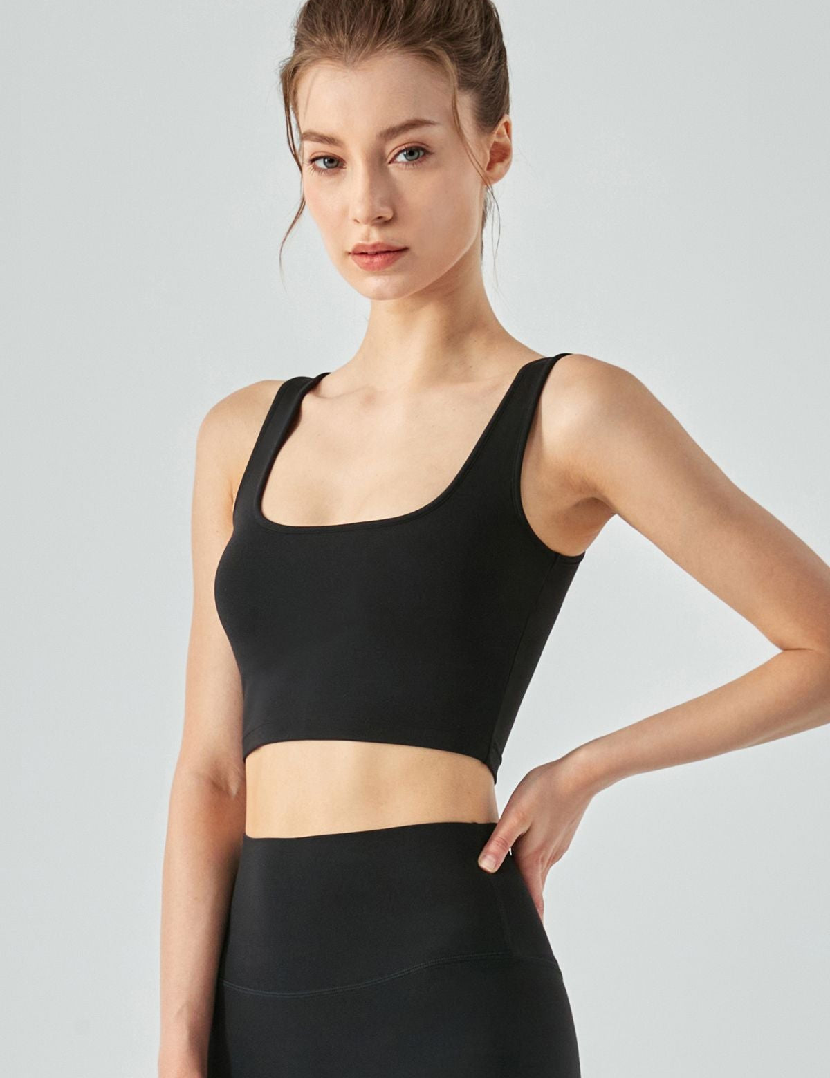 U-Shape Backless Sports Bra by bornfocus