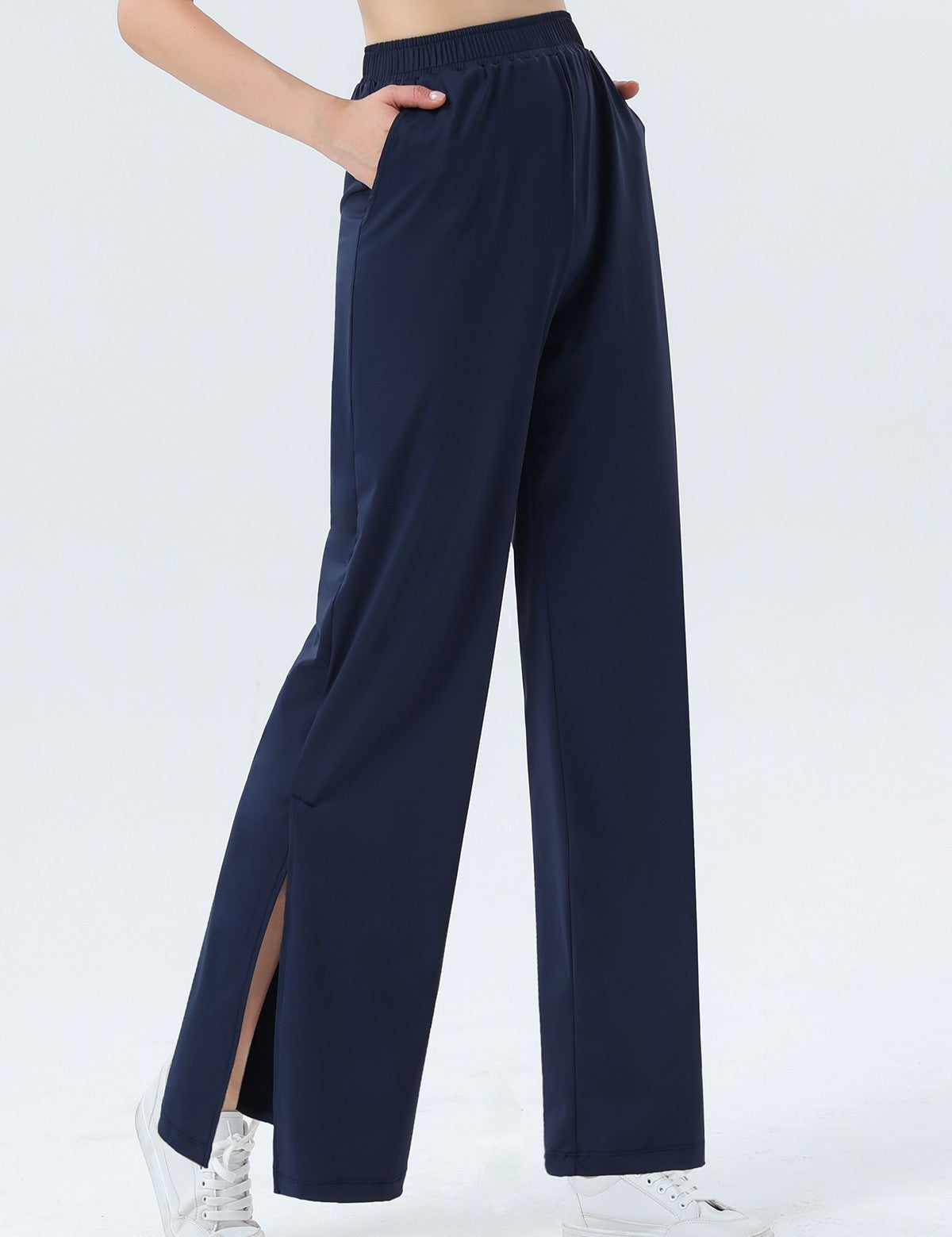 UPF 50+ UV Protection Wide-Leg Pants by bornfocus