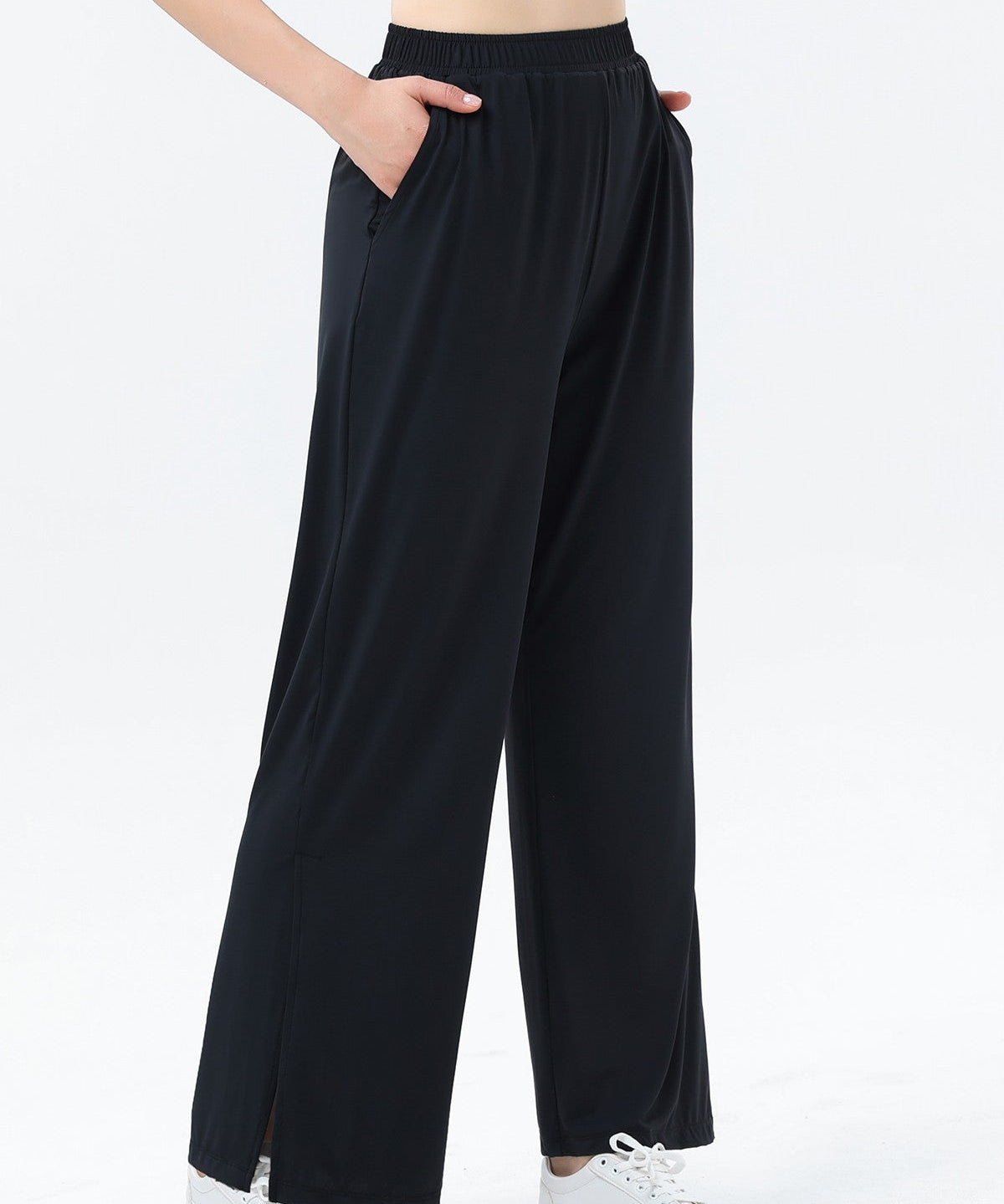 UPF 50+ UV Protection Wide-Leg Pants by bornfocus