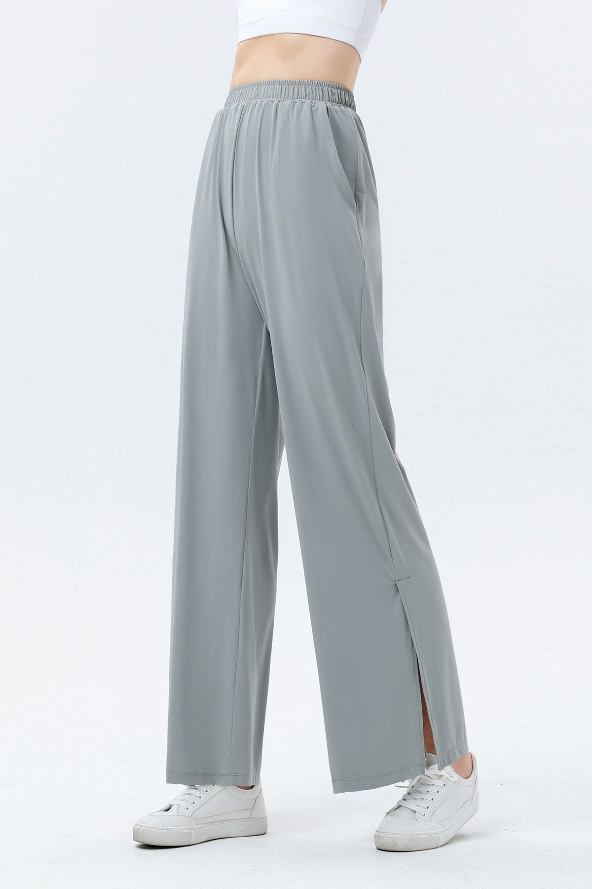 UPF 50+ UV Protection Wide-Leg Pants by bornfocus