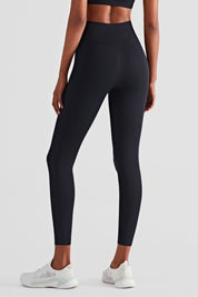 High Waist Crossover Leggings by bornfocus