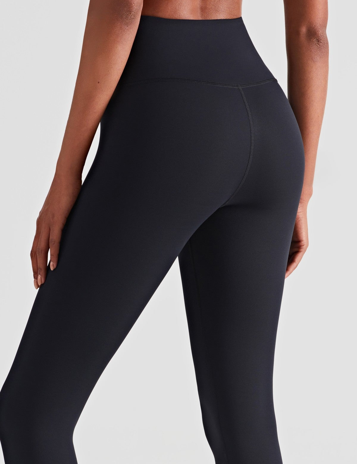 High Waist Crossover Leggings by bornfocus