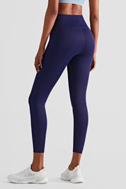 High Waist Crossover Leggings by bornfocus