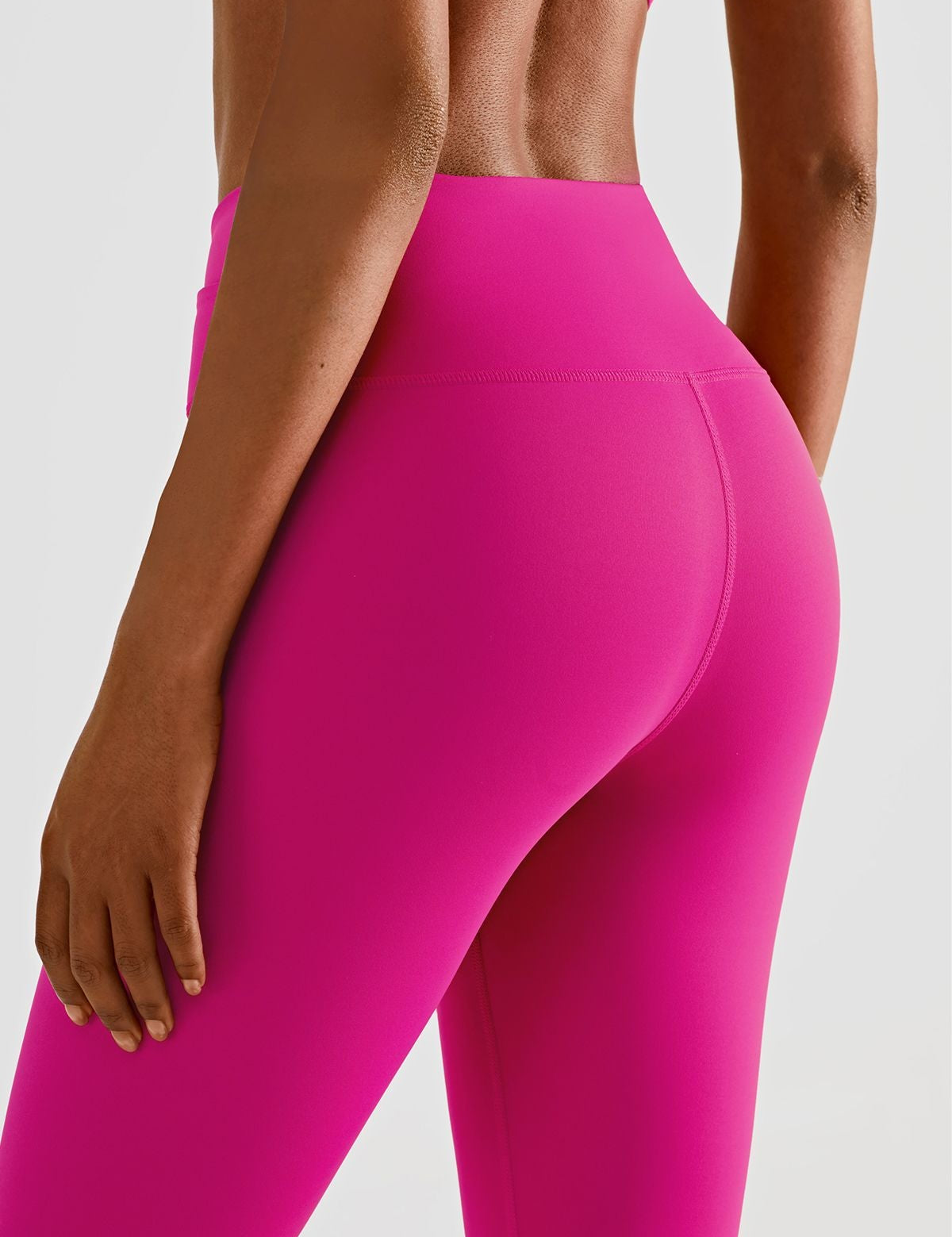 High Waist Crossover Leggings by bornfocus