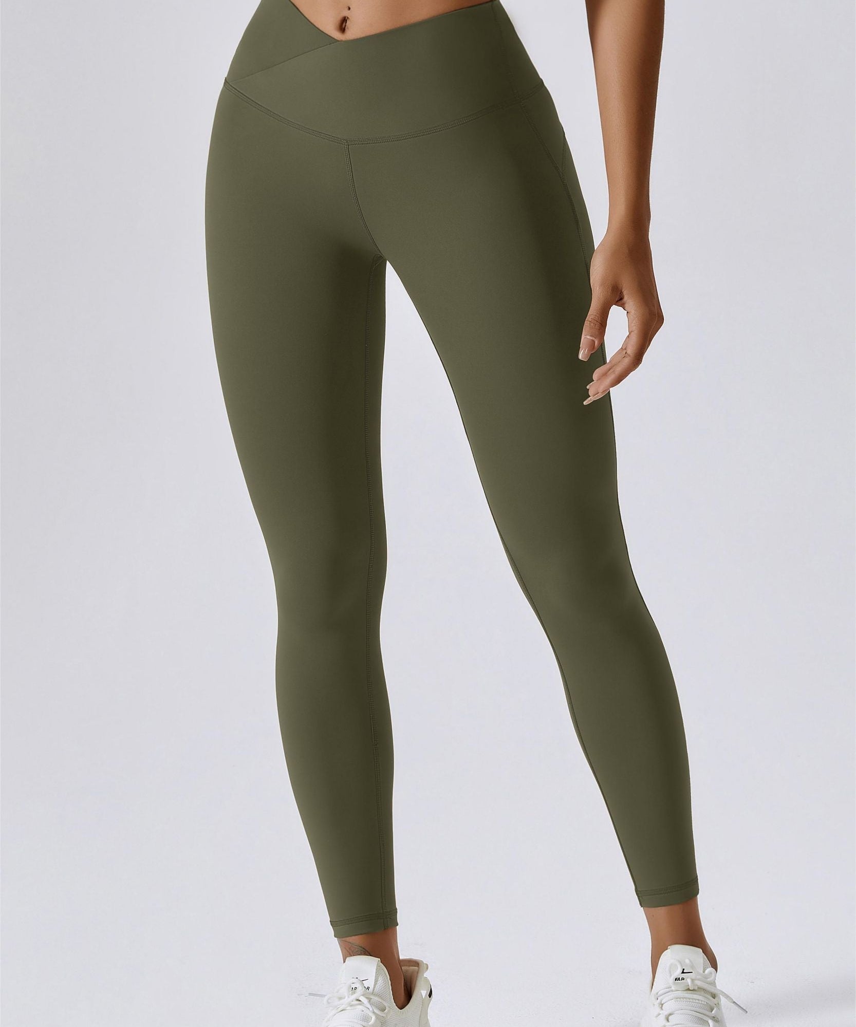 V-Waist Butt-Sculpting Leggings by bornfocus