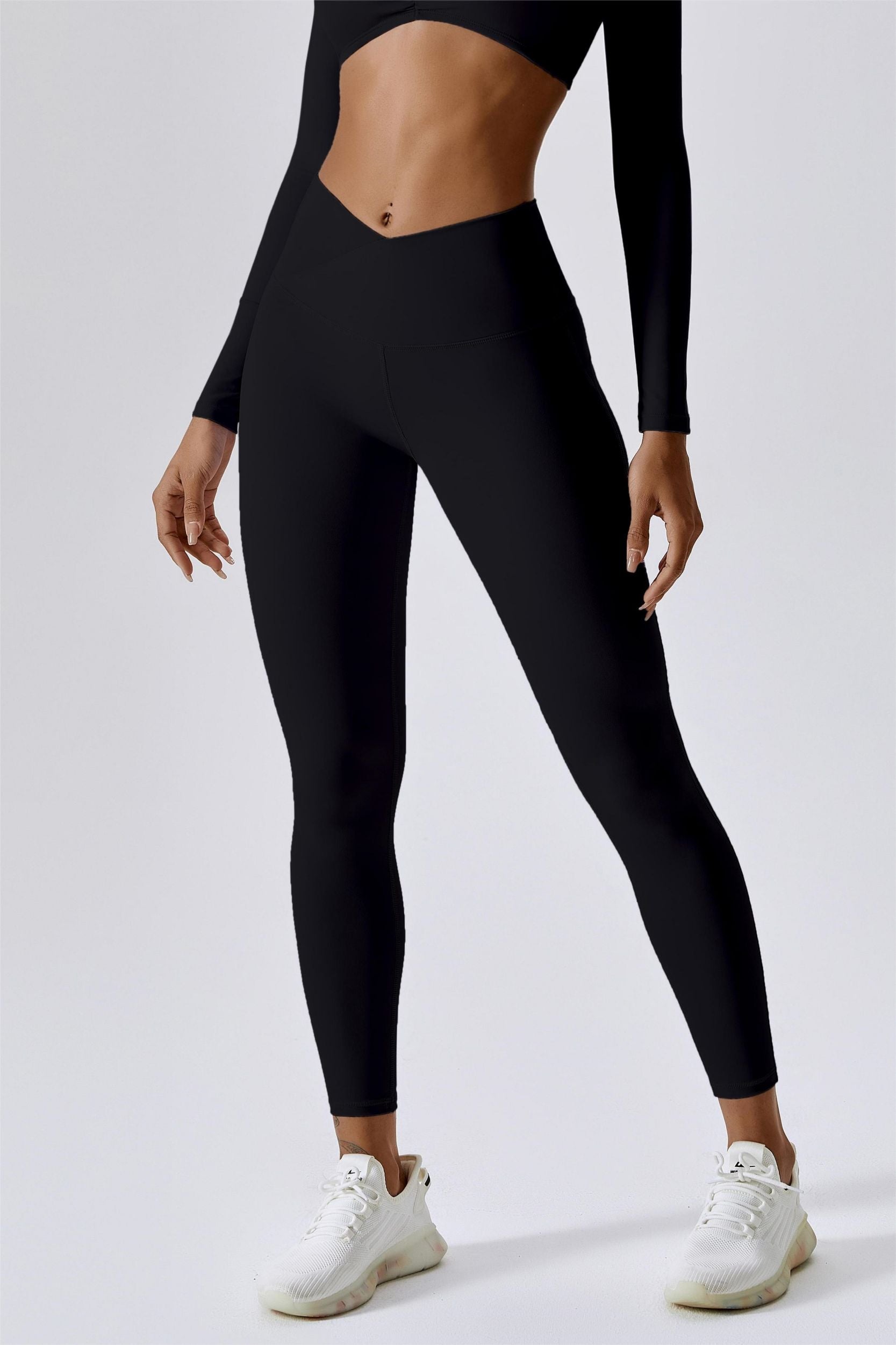 V-Waist Butt-Sculpting Leggings by bornfocus