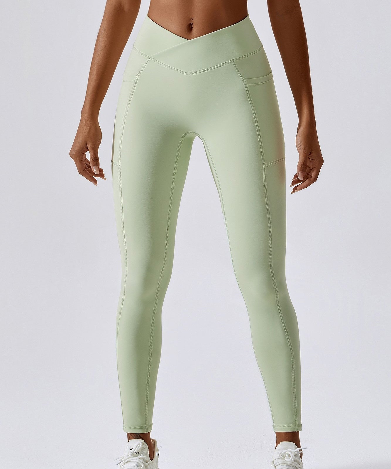 V-Waist Butt-Sculpting Leggings by bornfocus