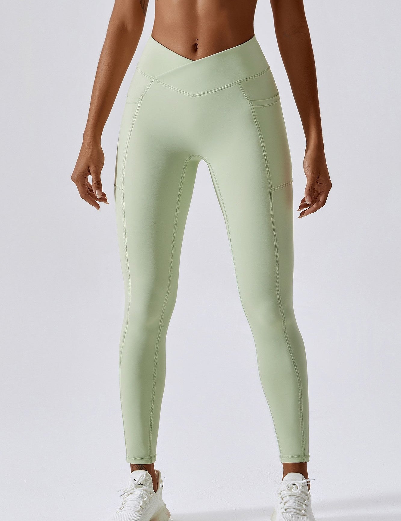 V-Waist Butt-Sculpting Leggings by bornfocus