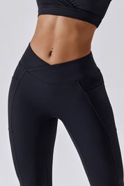 V-Waist Butt-Sculpting Leggings by bornfocus