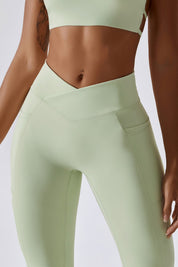 V-Waist Butt-Sculpting Leggings by bornfocus