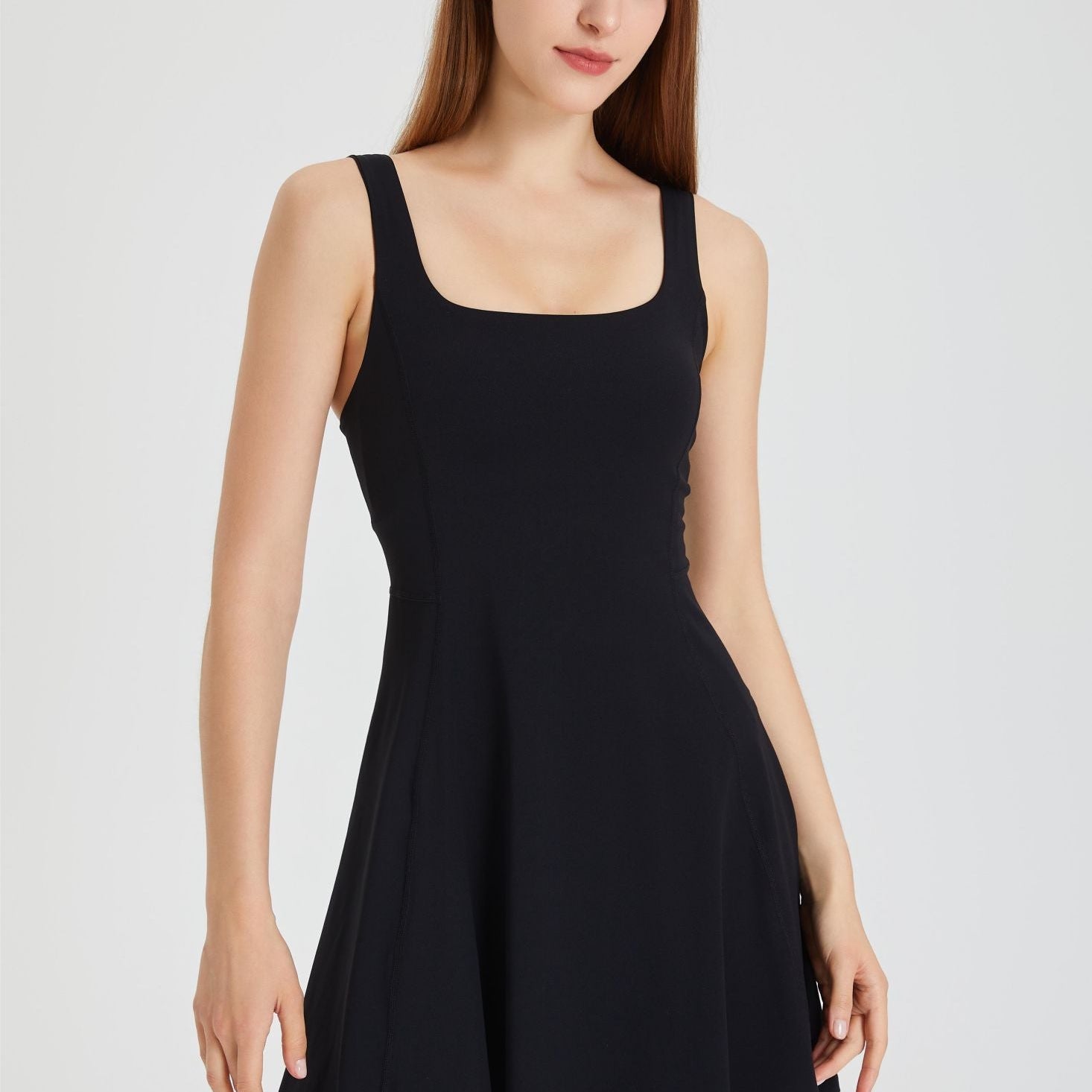 Tennis Dress with Built-in Liner Shorts by bornfocus