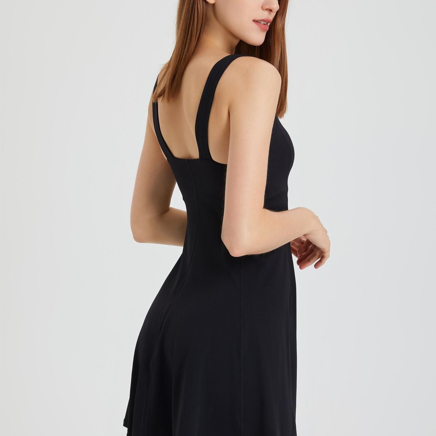 Tennis Dress with Built-in Liner Shorts by bornfocus