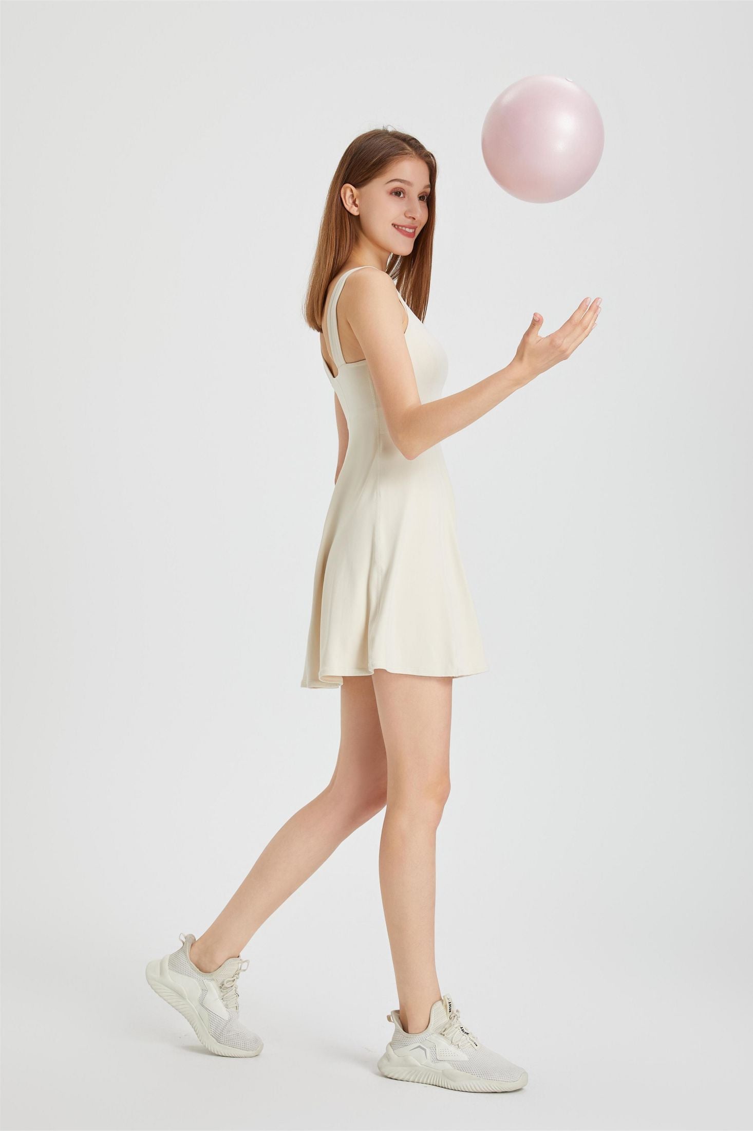 Tennis Dress with Built-in Liner Shorts by bornfocus