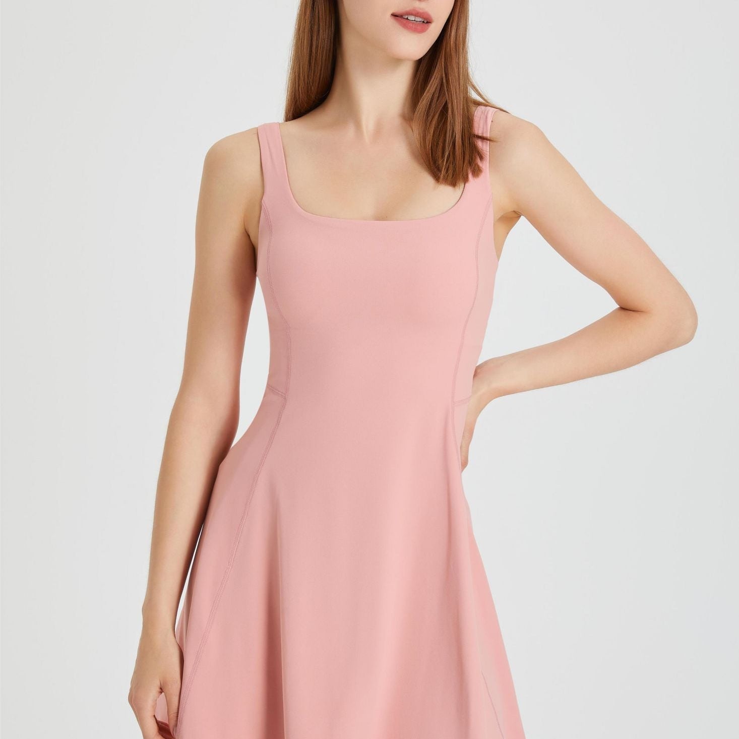 Tennis Dress with Built-in Liner Shorts by bornfocus