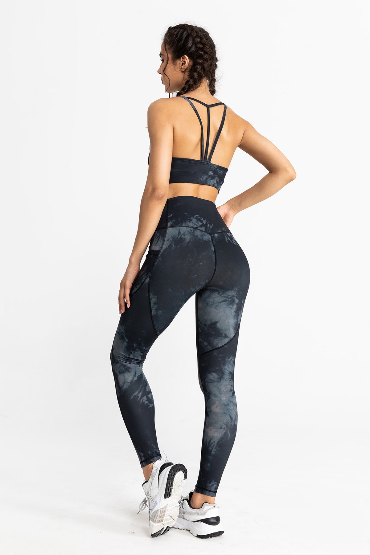 High Waisted Multi Sport Leggings With Pockets by bornfocus