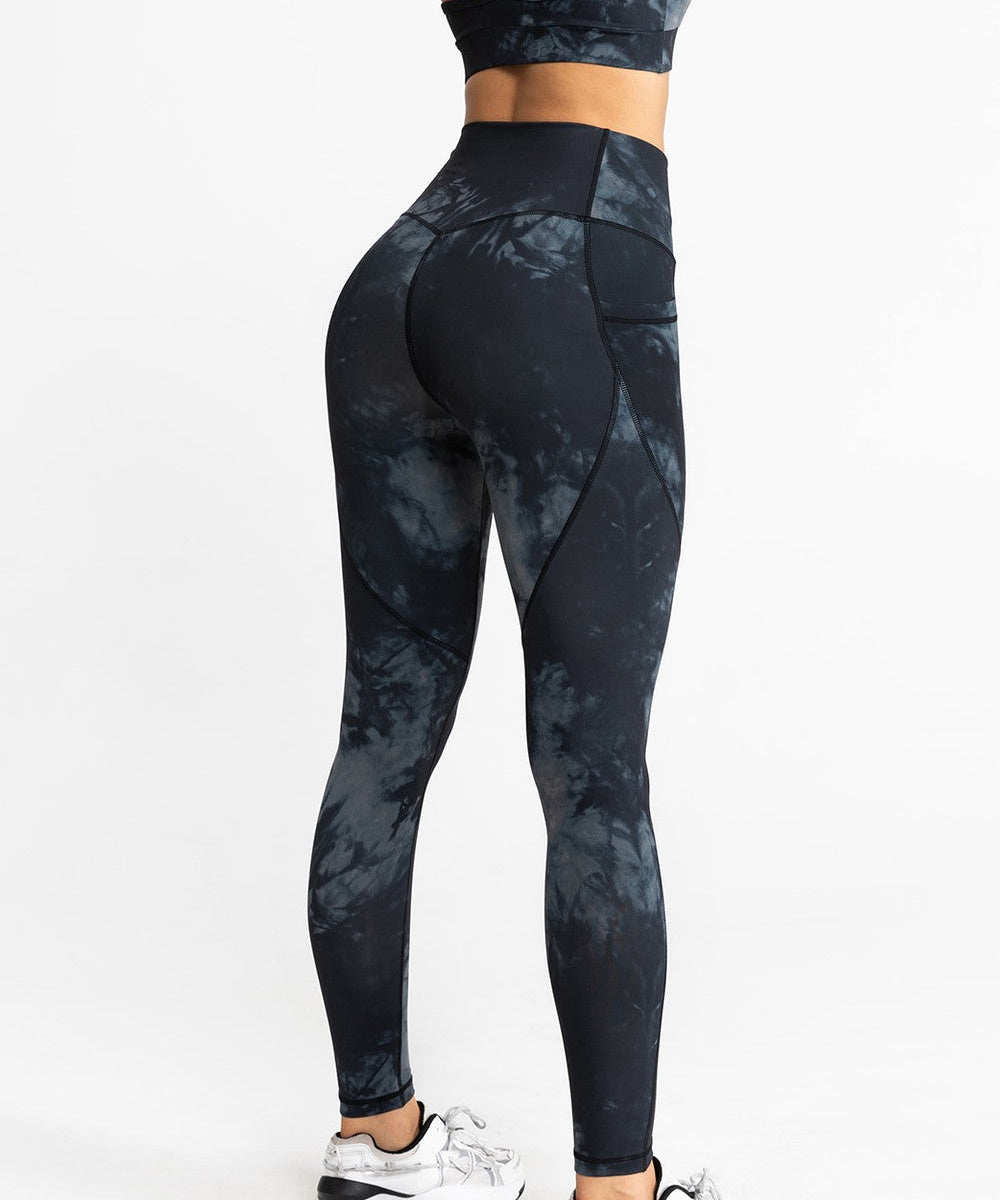 High Waisted Multi Sport Leggings With Pockets by bornfocus