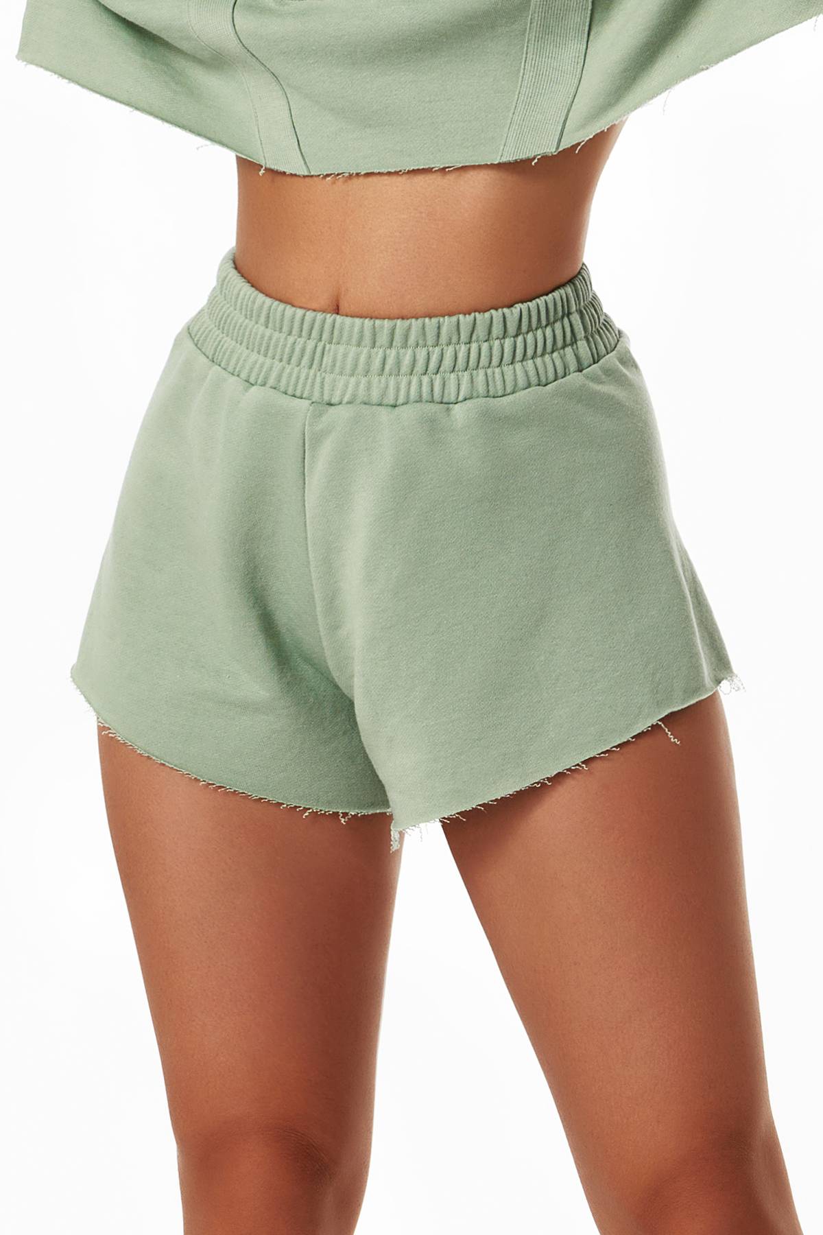 Casual Mini Sweat Shorts by bornfocus