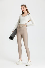 Colorblock Lapel Long Sleeve Tunic Top by bornfocus