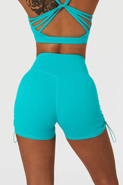 V-Waist Multi Sport Mini Shorts by bornfocus