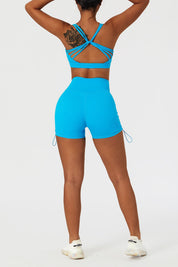 V-Waist Multi Sport Mini Shorts by bornfocus