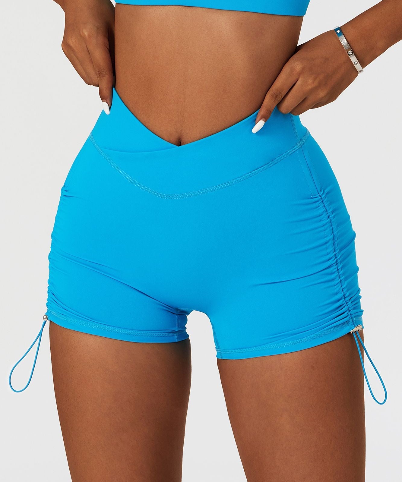 V-Waist Multi Sport Mini Shorts by bornfocus