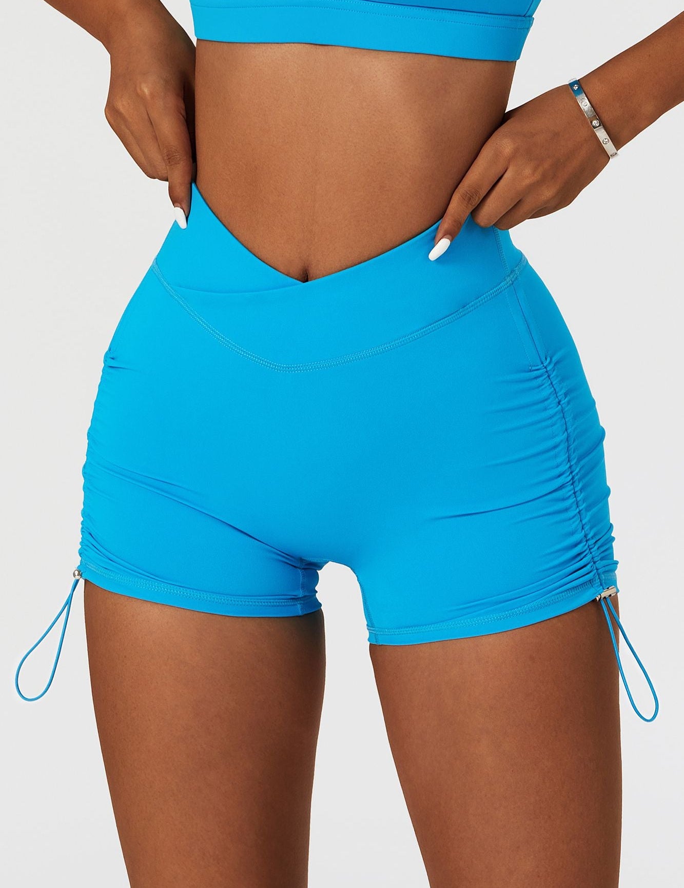 V-Waist Multi Sport Mini Shorts by bornfocus