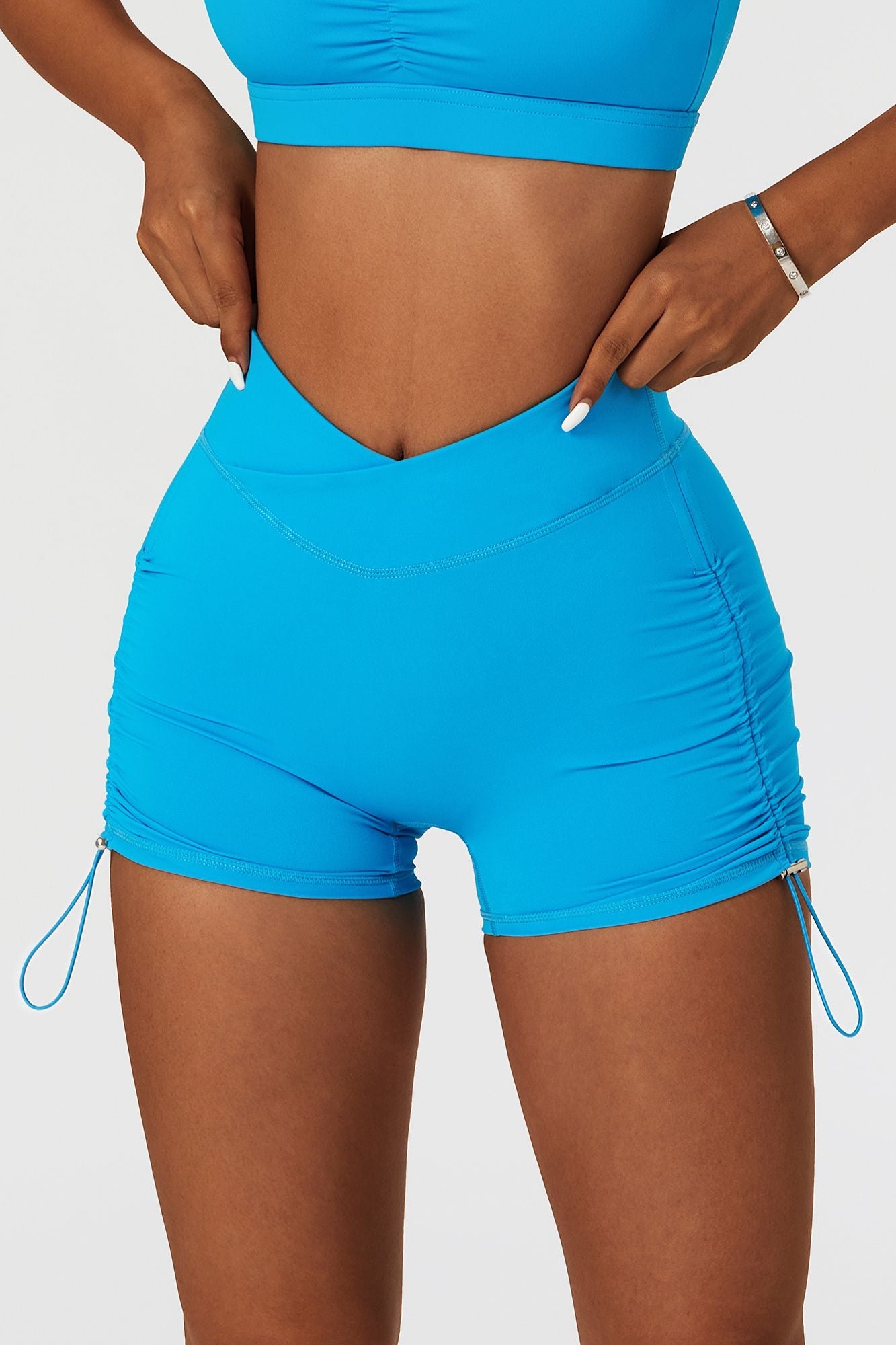 V-Waist Multi Sport Mini Shorts by bornfocus