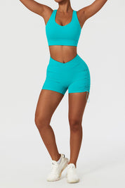 V-Waist Multi Sport Mini Shorts by bornfocus