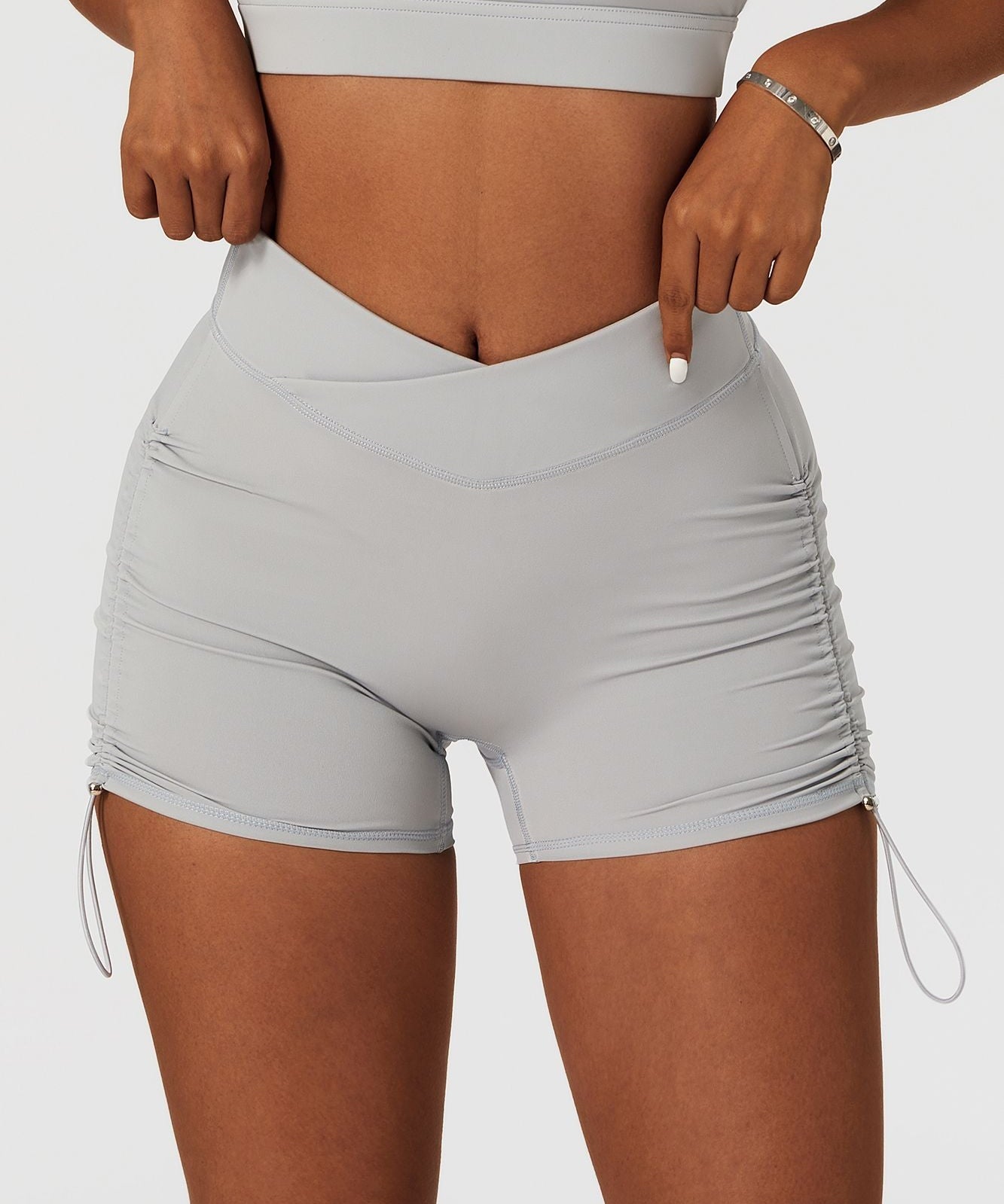 V-Waist Multi Sport Mini Shorts by bornfocus