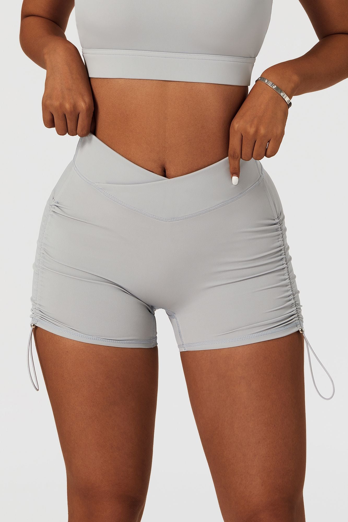 V-Waist Multi Sport Mini Shorts by bornfocus