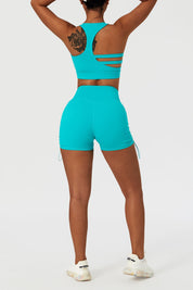 V-Waist Multi Sport Mini Shorts by bornfocus